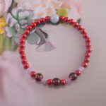 Bracelet styled with natural elements, symbolizing wealth and grounding energy