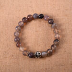 Discover calm and clarity with this handmade Gray Agate bracelet. Crafted with natural agate beads to support balance, grounding, and emotional peace.