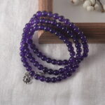 Bracelet resting in a calm, nature-inspired setting that suggests emotional peace