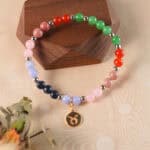 Taurus crystal bracelet styled in a lifestyle scene for daily wear and astrology lovers