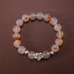 10mm crystal healing bracelet with natural gemstone beads