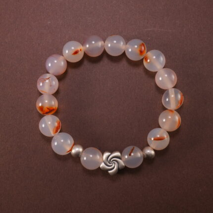 10mm crystal healing bracelet with natural gemstone beads