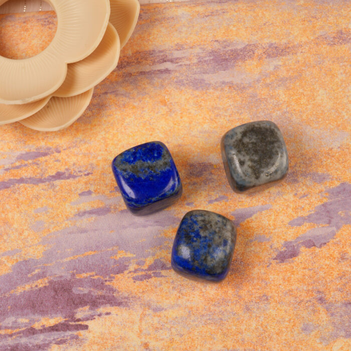 Lapis Lazuli Tumbled Stones for Meditation and Spiritual Healing